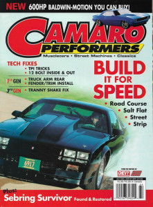 CAMARO PERFORMERS 2006 JULY - 600 HP BALDWIN MOTION, TPI TRICKS, 12 BOLT